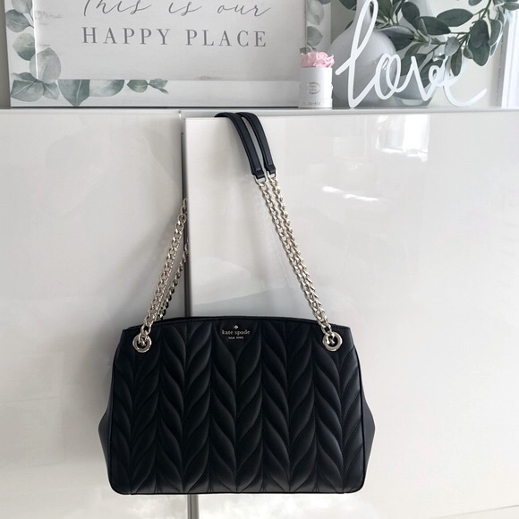 Kate spade briar lane quilted black shoulder bag - Picture 14 of 14